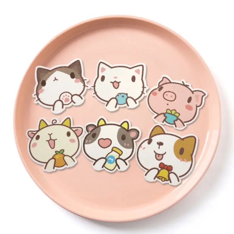 出售动物印花压缩木棉厨房清洁