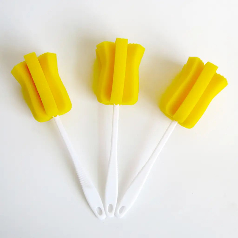 低价长柄瓶刷杯海绵刷