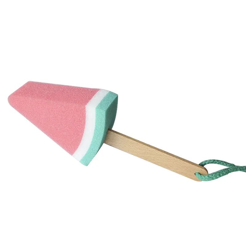 高品质杯刷木质长柄可悬挂式杯洗专用