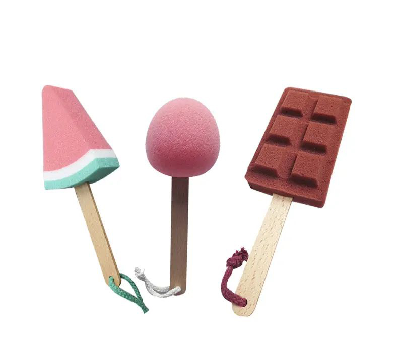 瓶子清洁海绵刷喂食 Botol 洗涤清洁剂杯配件