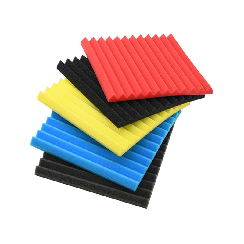 定制工厂 KTV 音乐室吸音防震棉片吸音聚氨酯海绵泡沫用于音乐录制